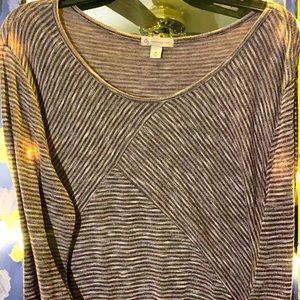 Long Sleeve Striped Sweater